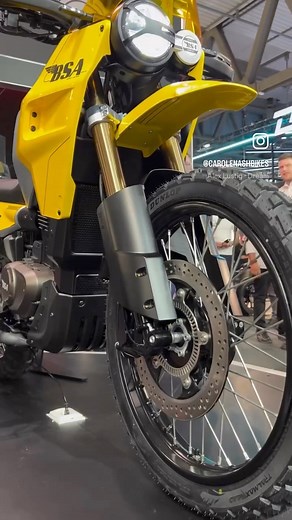 Say hello to the new BSA Thunderbolt 350 adventure bike! 😎 Available in 2026, price £TBD. Judging by looks alone, we think this will be a winner! What do you think? #BSA #Thunderbolt350 #motorcycles #eicma #reveal #adventurebike | Carole Nash insidebikes