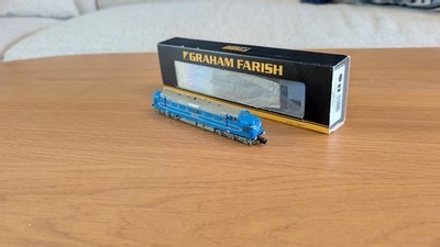 Graham Farish N Gauge Deltic Prototype DP1 In Preserved Blue  | eBay UK