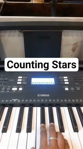 Counting Stars piano tutorial #piano #aksharabhyaslearning