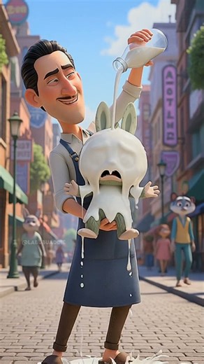 Labubu just wanted to buy a bottle of milk to save 2 lives #labubu #labubushorts #labubuviral