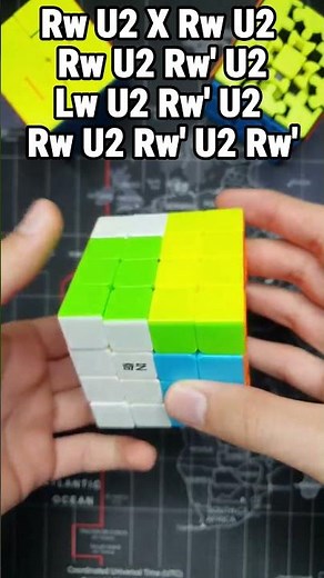 How To Solve The OLL Parity On 4x4 Rubik's Cube