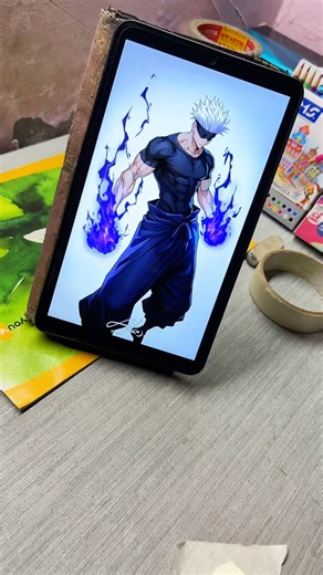 Gojo Satoru Drawing Timelapse | Anime Art Tutorial #gojo #anime