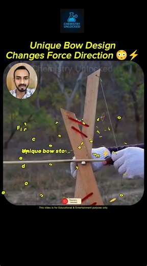This New Bow Design Redirects Force 😳🏹 #shorts #shortvideo