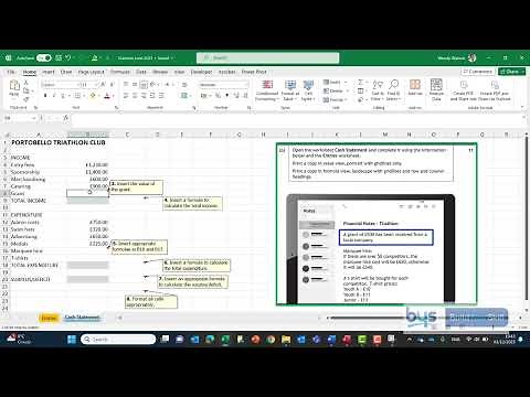 N5 2023 Admin & IT - Spreadsheet Task 2 (a) and (b)