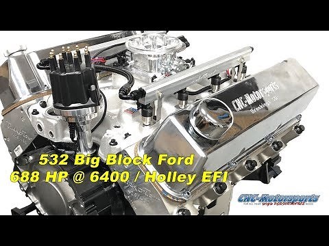 532 BBF Stroker with Holley HP EFI Fuel Injection Built By CNC-Motorsports