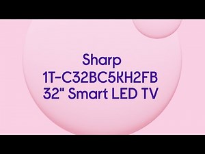 Sharp 1T-C32BC5KH2FB 32" Smart HD Ready LED TV - Quick Look