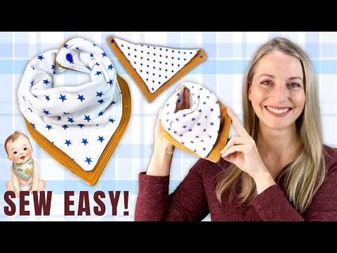 Make This Adorable Bib for Drooly Babies