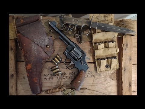 WWI Smith & Wesson M1917 Revolver