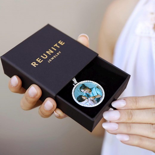 Personalized Photo Necklace, Custom Picture Necklace, Photo Necklace, Photo Jewelry, Circle Pendant Necklace, Picture Necklace, Perfect Gift - Etsy