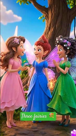 Three Fairies 💐| #Shorts #shortsfeed
