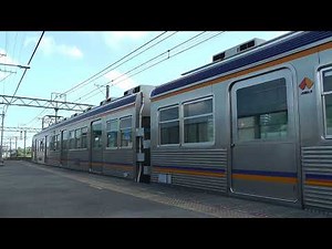 現存最長の片開きドア通勤電車 南海6000系 入線ー発車