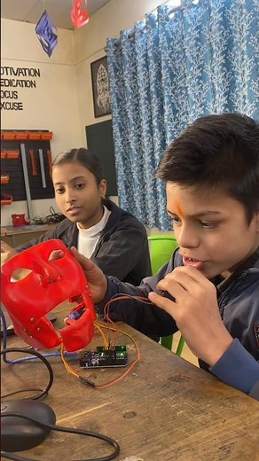 3D Printed Robot Face Mask | Sound Sensor + Servo | Hands-On STEM Learning #arduino #stem