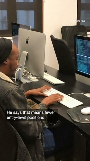 Entry-level software jobs are being replaced by AI