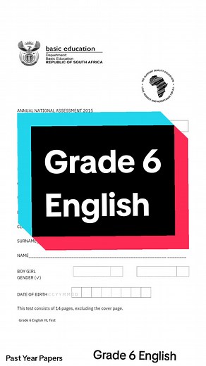#grade6 #pastyearpapers #english #englishteacher #teach #teacher #teachersoftiktok #study #studytok #studywithme #motivation #success #workhard #schoolresources #moms #momsoftiktok #kids #kidsoftiktok #school #pastpapers #southafrica #help #relatable #studyhard #grade6 #grade6english #englishlesson #lessons