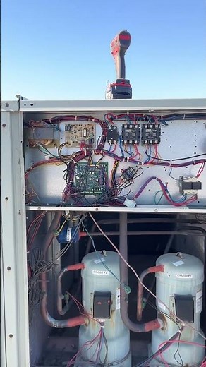 TRANE unit flashing 2 light on commercial unit meaning locked out