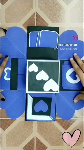explosion box ideas #gift #craft #diy #explosion #cards