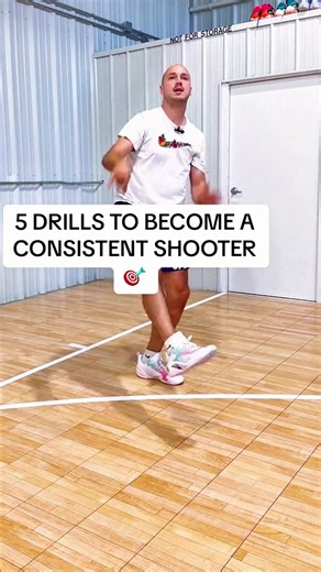 5 Drills to help you become a more consistent shooter 🎯🫡 #basketball #basketballtraining #basketballtips #basketballworkout