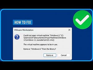 How to Fix “Could Not Open Virtual Machine” VMware Error (2026 Guide)