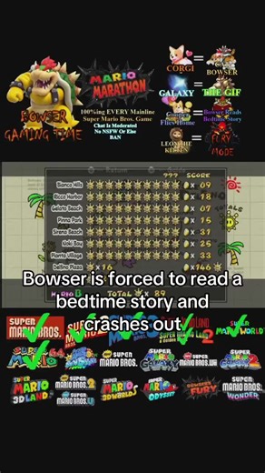 @Roger did it. #fyp #bowser #mario bowser forced to read a bedtime story