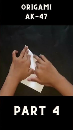 How to Fold Paper Weapons Easy | Origami AK-47 Tutorial Part4