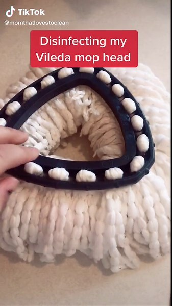 How to Disinfect a Vileda Mop Head with Tide and Bleach