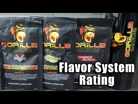 Gorilla Mode Pre Workout Taste Test | COMPREHENSIVE TASTEBUD BREAKDOWN | 3 Flavor Review MY ANALYSIS