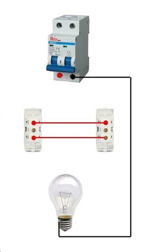 Two Switch Wiring #shiera #shorts #treanding #electrical