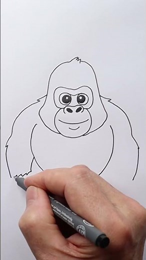 How to Draw a Gorilla