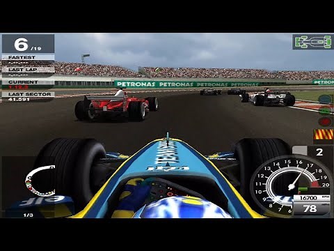 F1 05 PS2 Full world championship gameplay