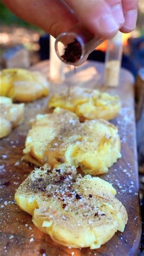 How to Make Crispy Campfire Smashed Potatoes