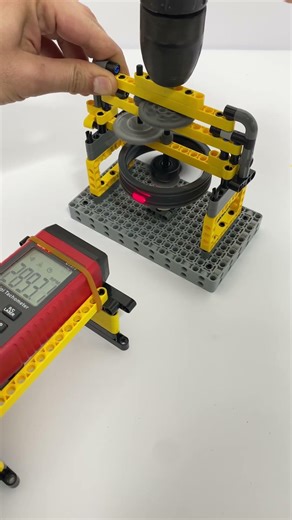 10,000+ RPM | Extreme LEGO Wheel Speed #legotechnic #speed #mechanical