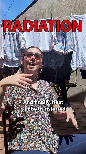 Heat isn’t warmth — it’s energy transfer. Conduction, convection & radiation ☀️