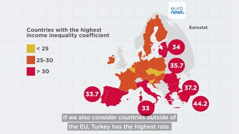 What are Europe's most unequal countries and poorest regions?