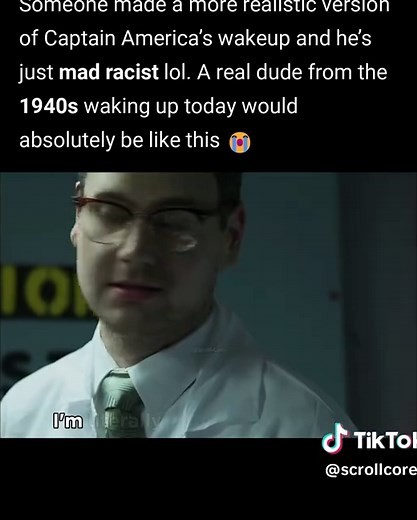 Captain America Wakes Up in Modern Times & Reacts Racially
