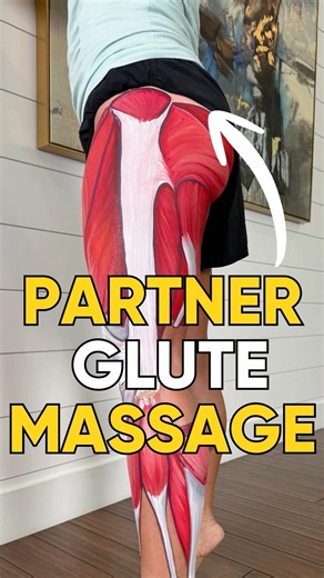 Partner Glute Massage For Pain Relief #shorts #massage
