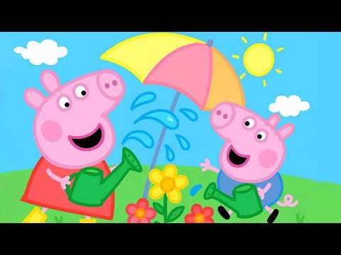 Peppa Pig And The Garden Watering Adventure! 🌞🐷 | Peppa Pig Funny Animation