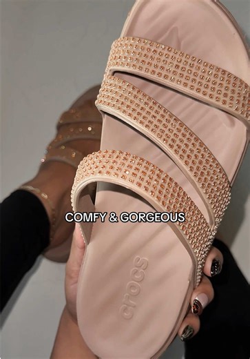 Comfy and Gorgeous Crocs Bling Sandals for Summer