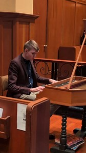 2.4K views · 39 reactions | Take a moment.  ...and this Friday, take a longer moment at Chapel Voices: A Night of Early Music. Tickets at trinitymusicpdx.ticketspice.com/chapel-voices (James Walton, harpsichord) | Trinity Music | Facebook
