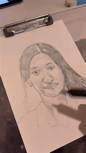 Special woman’s day portrait #drawing #portrait #womanday