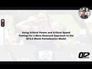 Training Intelligence - Putting the QT2.0 Block Periodization Model to Work