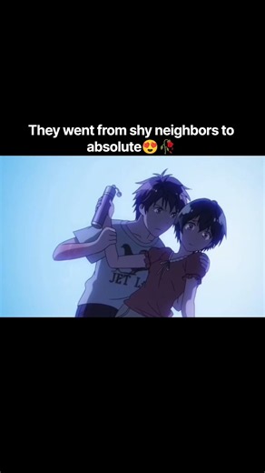 Ultimate wholesome anime couple energy! 🥺 #kawaiicomplex #ritsukawai #animecouple #animeromance