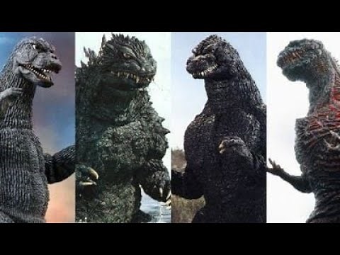 The Evolution Of Godzilla (1954 - 2016)