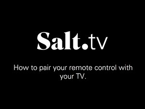We have designed a simple and efficient remote control to help our customers with their first steps with the Apple TV product. It may require a few steps to pair it with your Smart TV. This video shows you how to proceed! Discover the video in 🇩🇪 here: https://bit.ly/2FDJC6Y Discover the video in 🇫🇷 here: https://bit.ly/35DcoiN Discover the video in 🇮🇹 here: https://bit.ly/3iBGhE6 | Salt Mobile