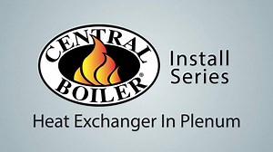 Learn how you can easily install your Central Boiler outdoor furnace with our installation videos. In this video, we demonstrate how to install a heat exchanger in the plenum of your indoor forced air furnace. You can do it yourself! | Central Boiler