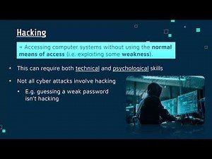 Hacking and the Different 'Hats'