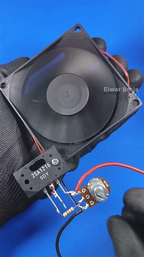How to Make a Fan Speed Controller 🌬️⚡ #SpeedRegulator #DIY