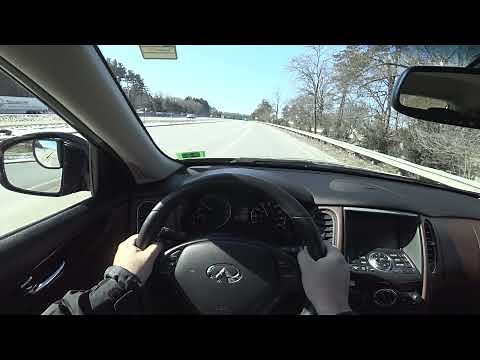 2013 INFINITI EX37 Journey POV Review