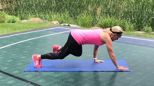 2.9K views · 18 reactions | Here's a workout for to you try! SAVE it and return to it whenever you want: ✨CARDIO CRUSHER ✨⁣ ⁣⁣ 1️⃣Burpee + High 10 2️⃣Ski Ski Lunge 3️⃣Squat Jumps 4️⃣Jump Over the Mat 5️⃣Bear Crawl Forward and Back 6️⃣Ski to Jumping Jack Do each exercise for 30 seconds on/ 10 seconds of rest Repeat the circuit 2 times through! Let's move our bodies together! | Chris Freytag Get Healthy U | Facebook