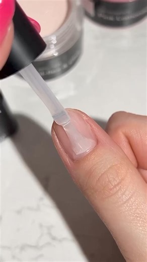 If you struggle with ombre nails try this DIY nail hack using dip powder with gel polish💕 Shades: 🍋 Pink Lemonade, 🌸 Pretty Petal - #ombrenails #pinknails #nails #nailinspo #nailtrends #trendynails #nailsoftheday #naillooks #nailart #nailartist #nailtech #nailtutorials #nailboo #nailsofinstagram #nailsathome #nailsalon #DIYnails #dippowder #dippowdernails #dipnails #dippowdermanicure #dipkit #nailboodipkit #gelpolish #summernails | Nailboo
