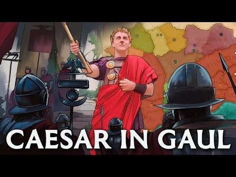 Caesar in Gaul - Roman History DOCUMENTARY